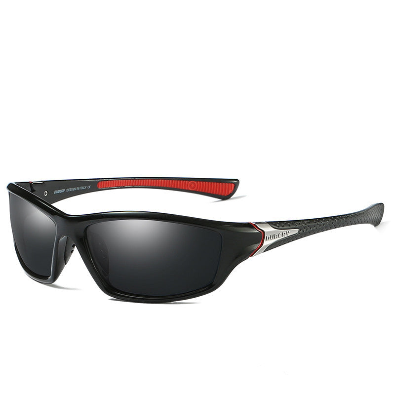 Polarisierte Herren-Sportsonnenbrille- Ultraleicht, Original Square-Design