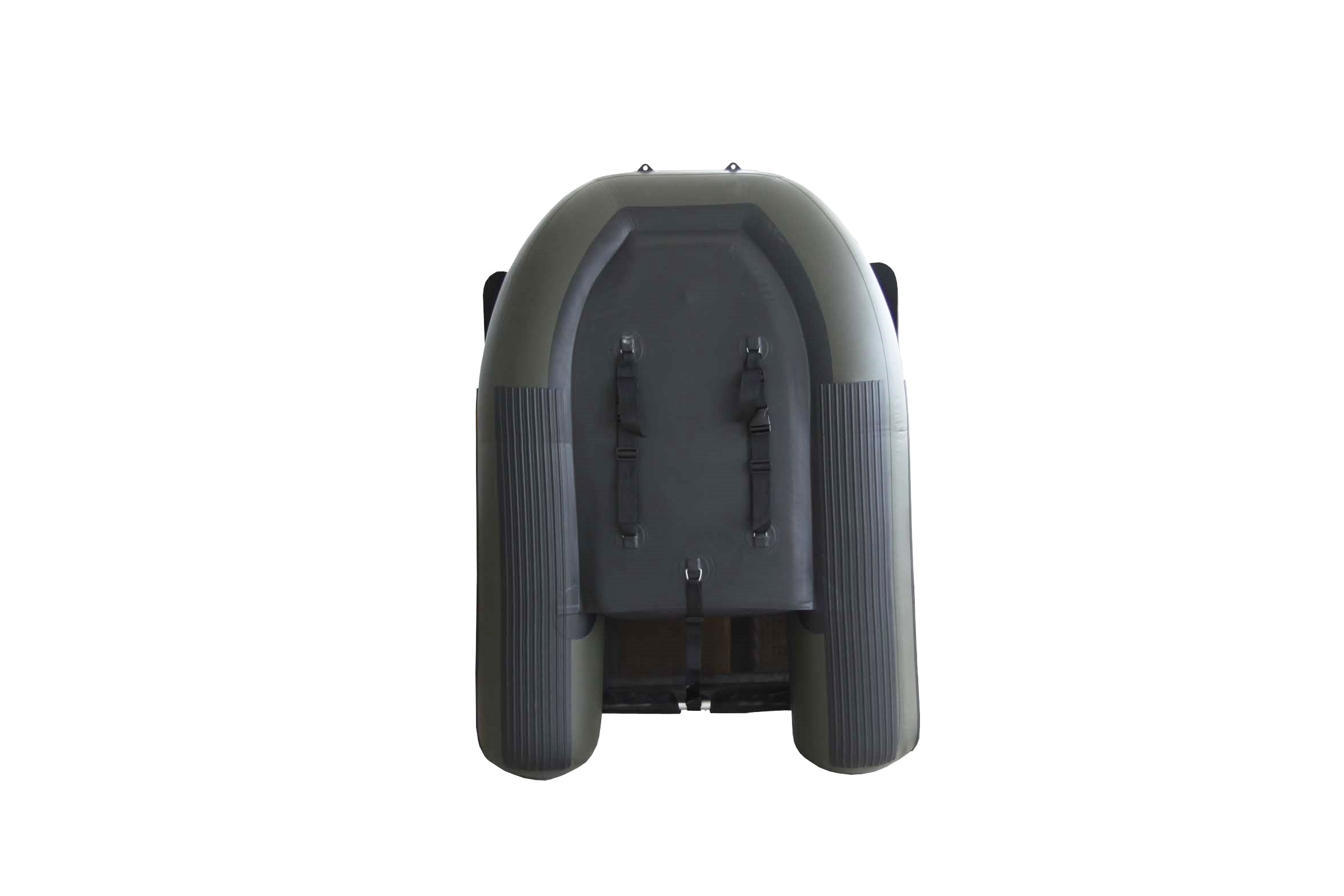 Allroundmarin Belly Boot 170 olivgrün mit Motorhalterung - Outdoor Monkey