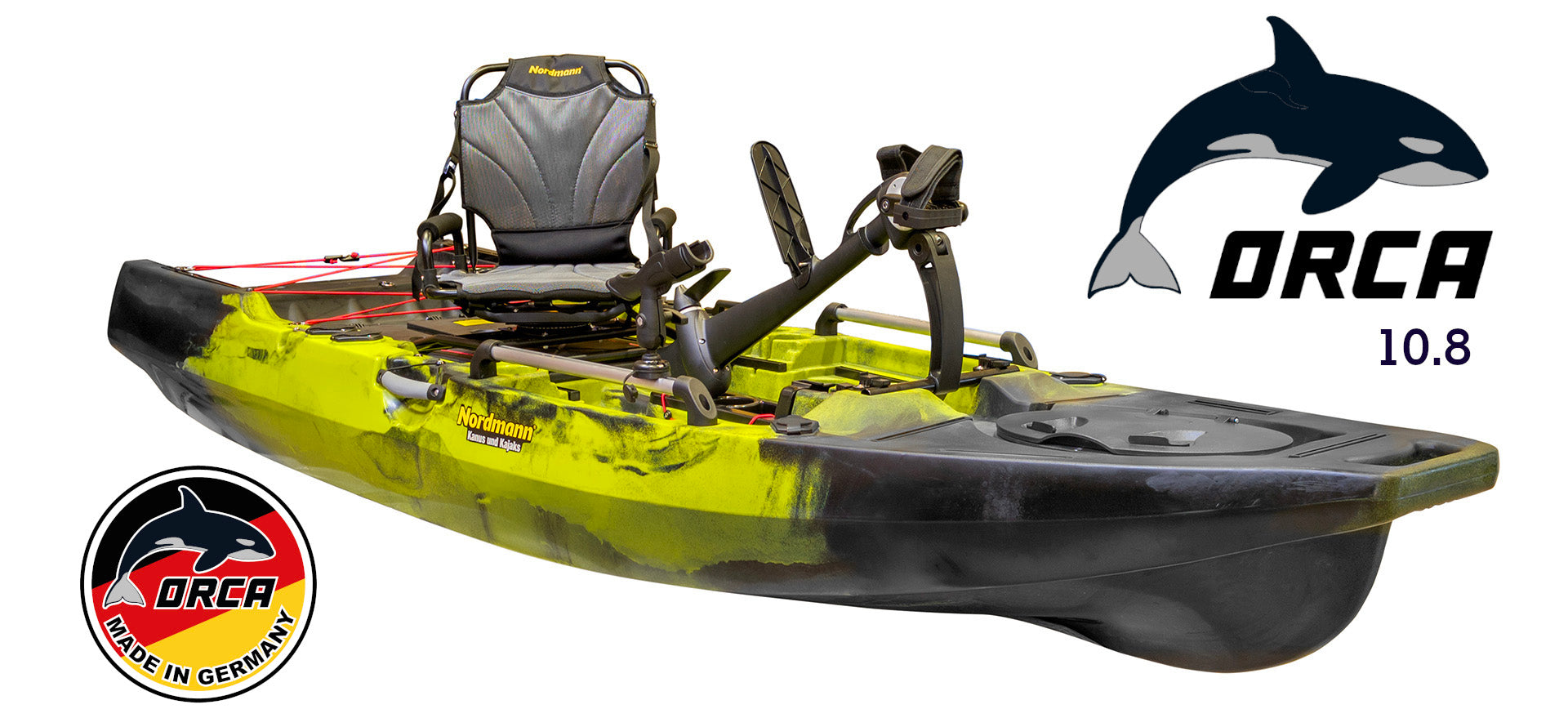 Nordmann Orca 10.8 Angelkajak Applegreen