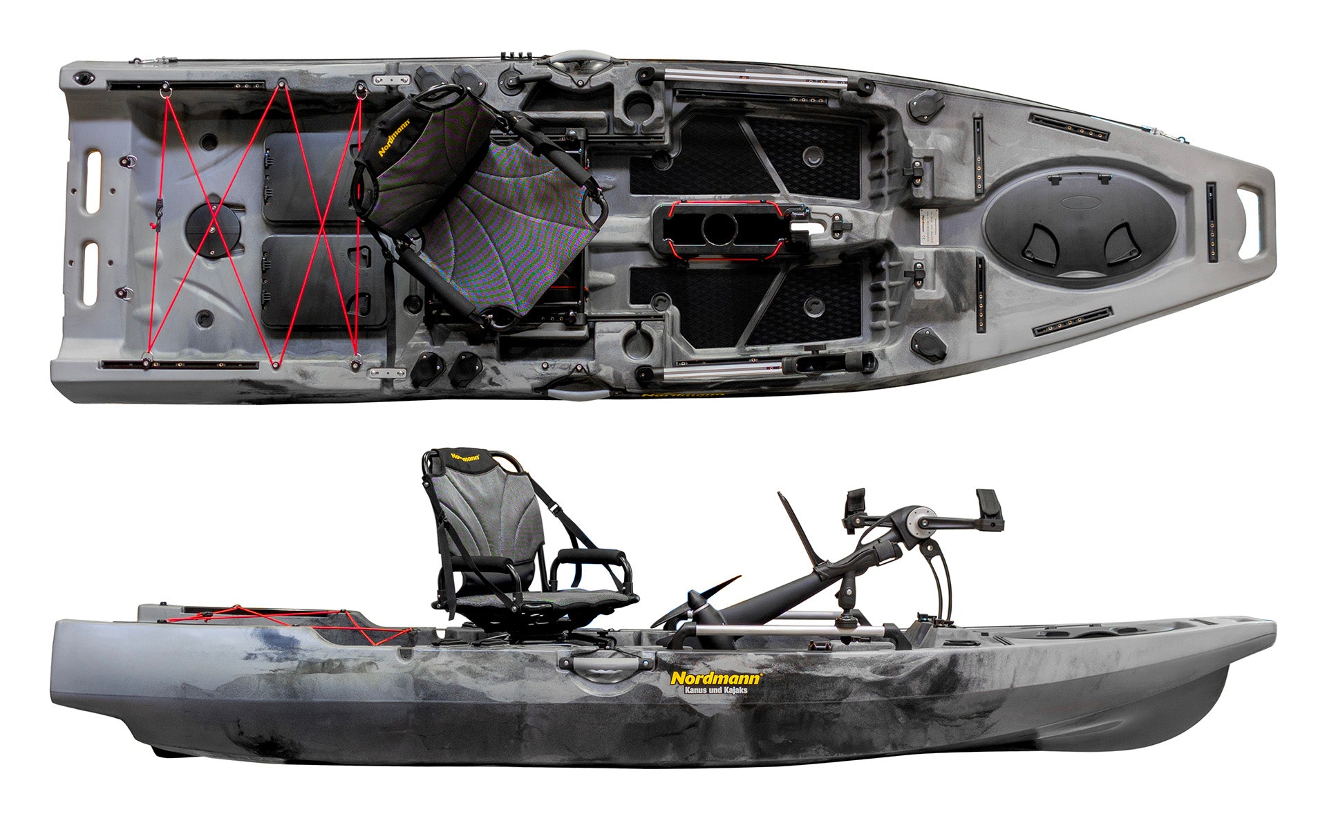 Nordmann Orca 10.8 Angelkajak Steel Detail 1