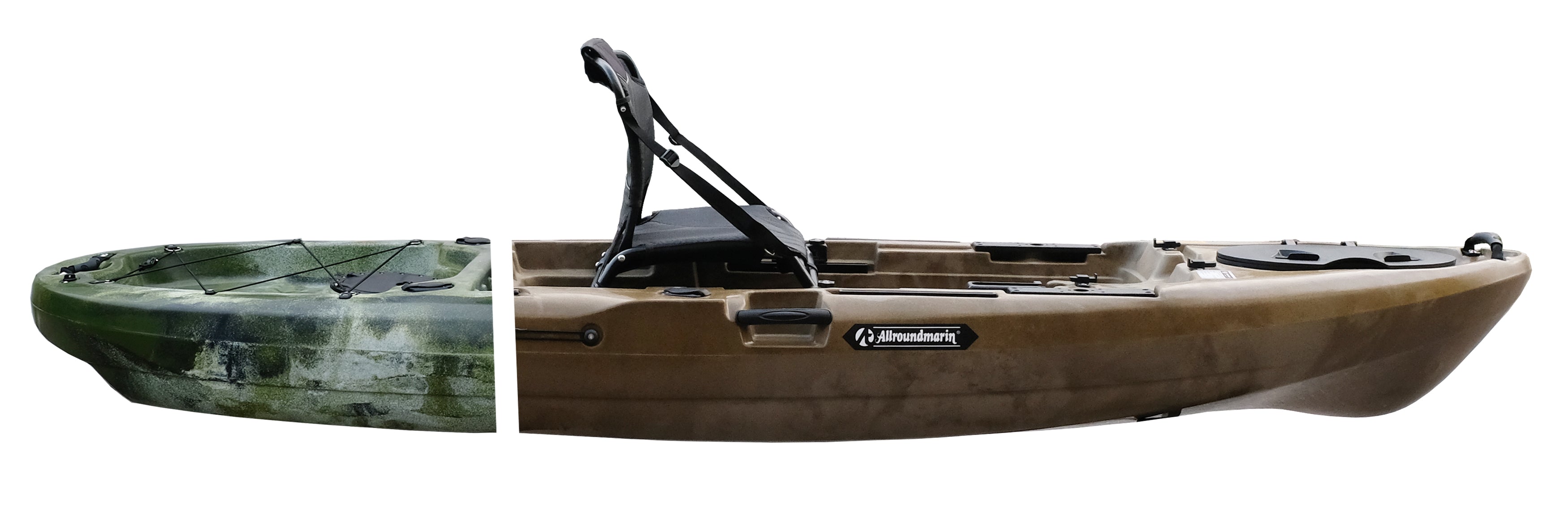 Allroundmarin "Vario-Pedalrounder" Kajak ALL-TOP/316 - Dusky Camo - Outdoor Monkey