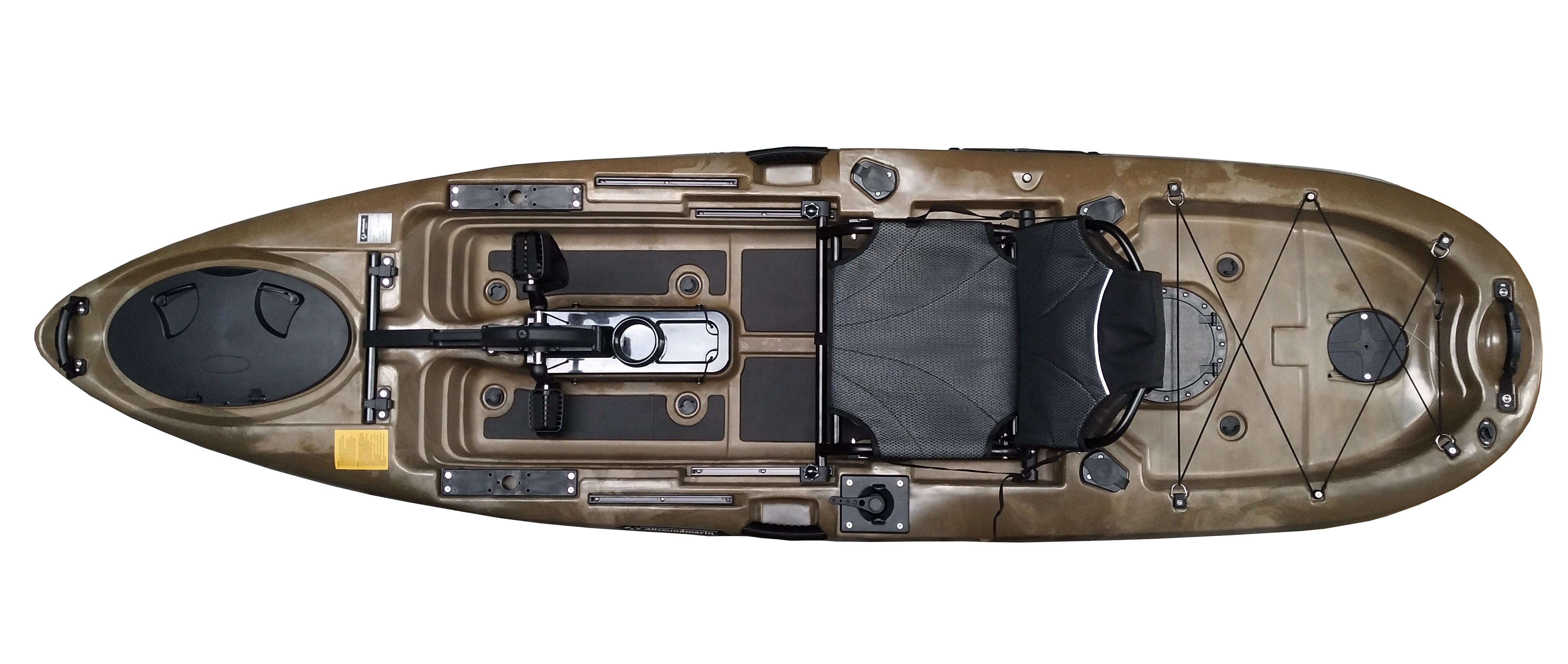 Allroundmarin "Vario-Pedalrounder" Kajak ALL-TOP/316 - Dusky Camo - Outdoor Monkey