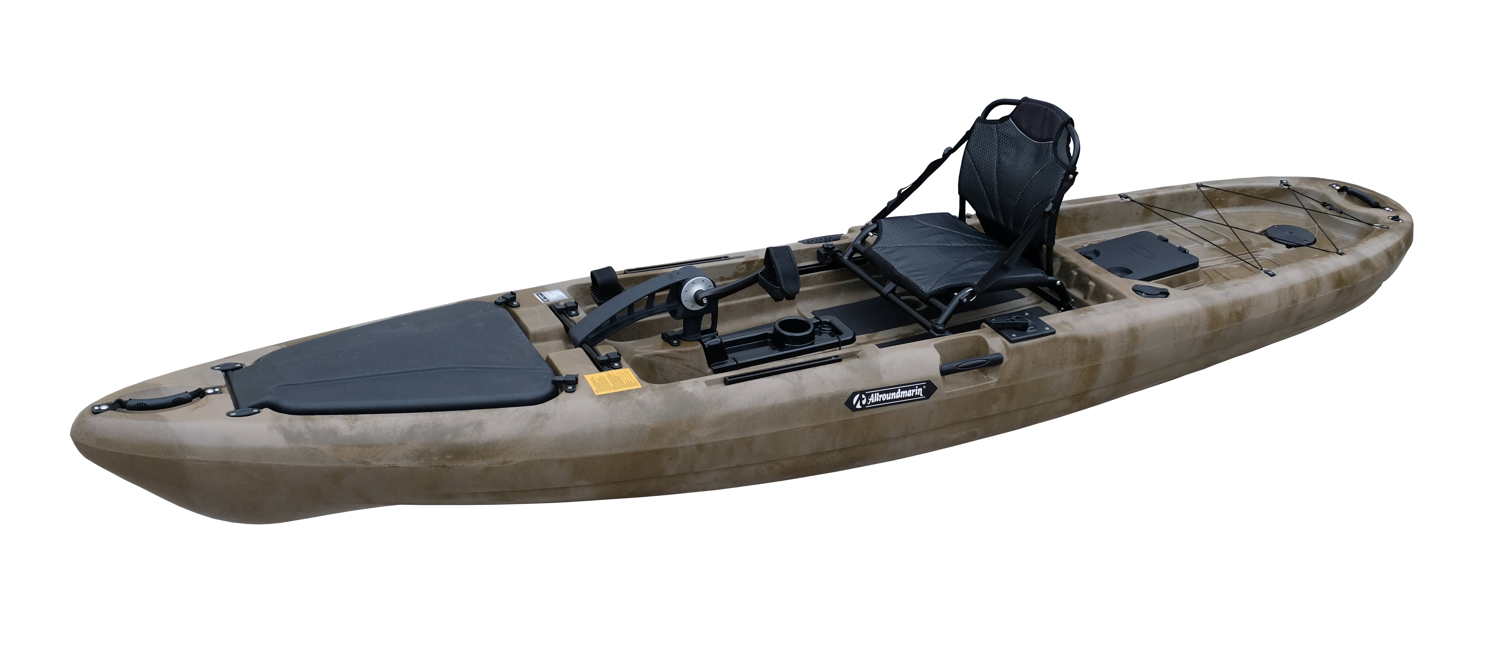 Allroundmarin "Vario-Pedalrounder" Kajak ALL-TOP/396 - Dusky Camo - Outdoor Monkey