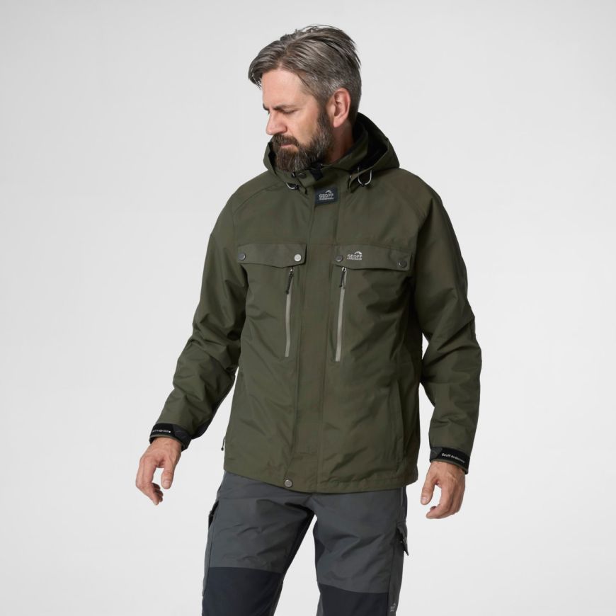 Dozer 7 Jacke dunkelgrün - Outdoor Monkey