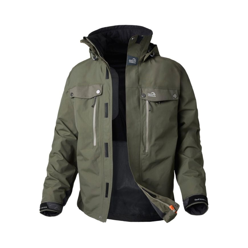 Dozer 7 Jacke dunkelgrün - Outdoor Monkey