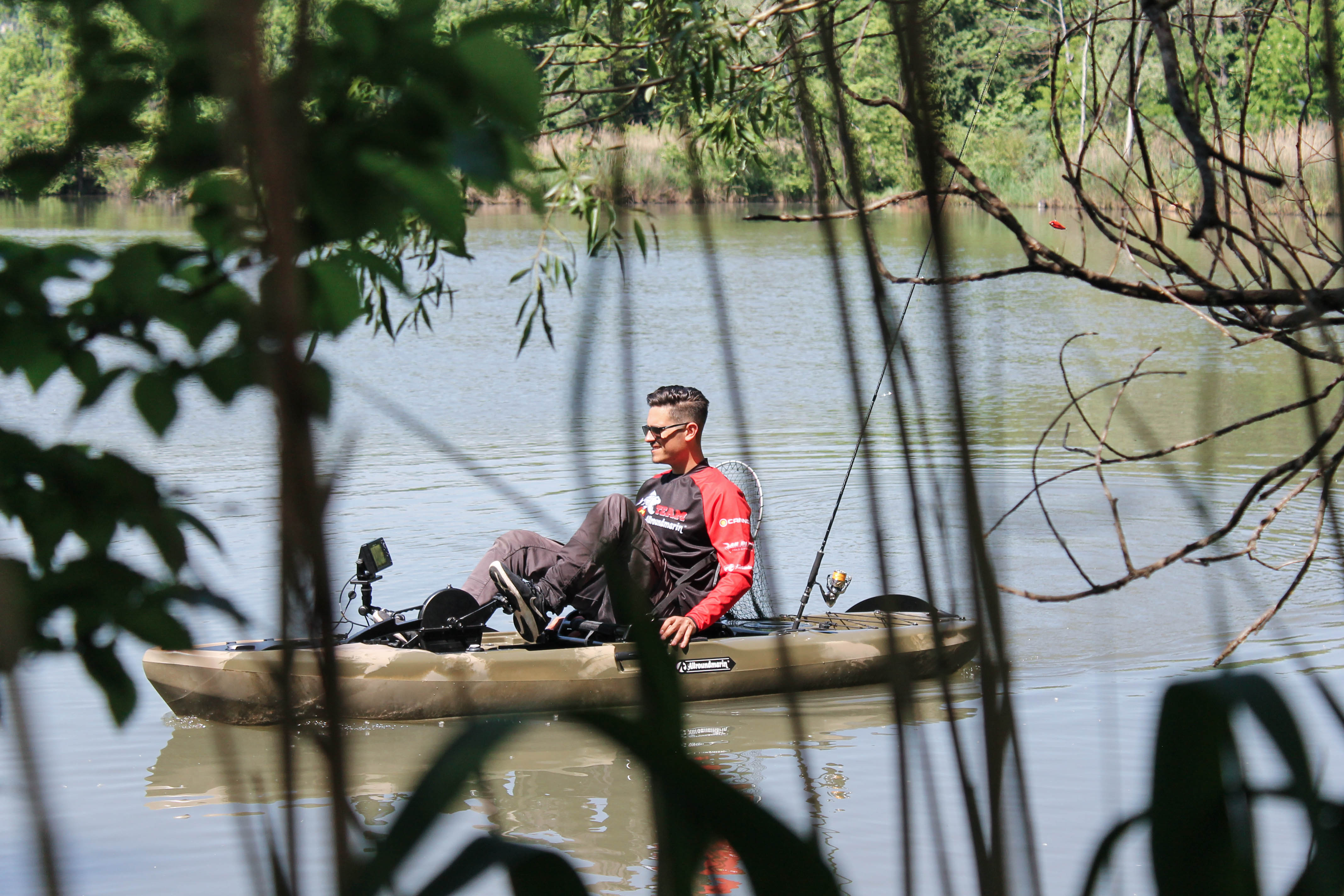 Allroundmarin "Vario-Pedalrounder" Kajak ALL-TOP/316 - Dusky Camo - Outdoor Monkey