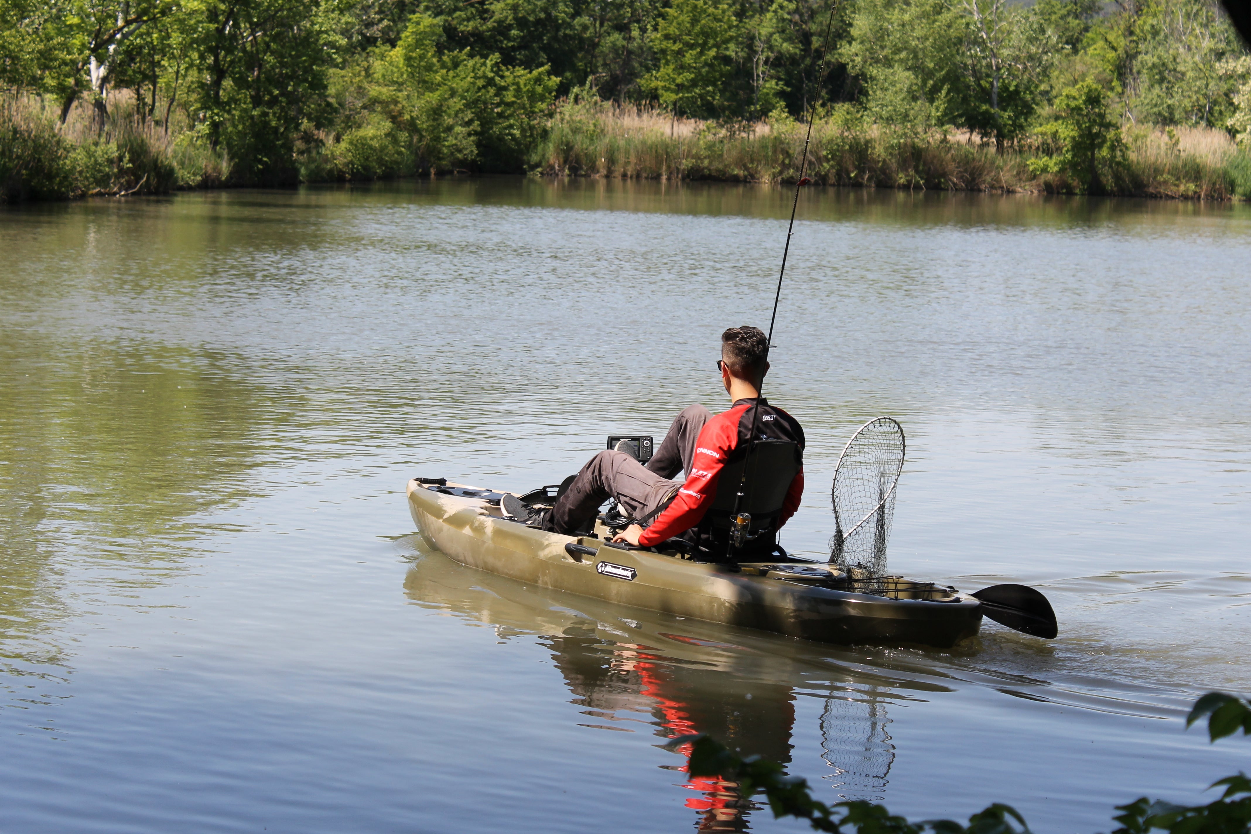 Allroundmarin "Vario-Pedalrounder" Kajak ALL-TOP/316 - Dusky Camo - Outdoor Monkey