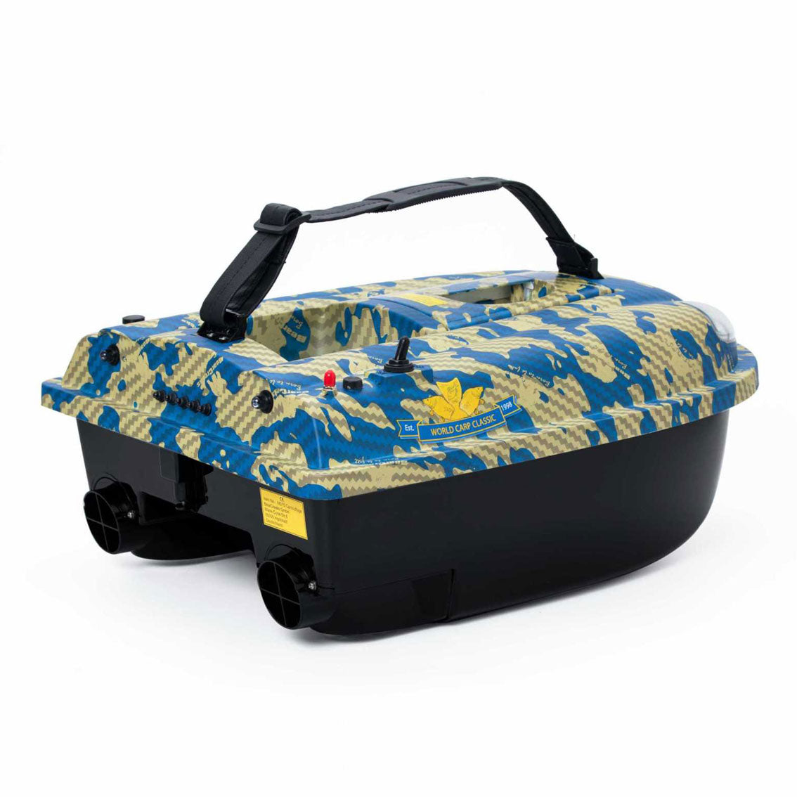 BearCreeks iPilot15 GPS Autopilot Futterboot: Kompakte Präzision für das Karpfenangeln mit Sonaroptionen