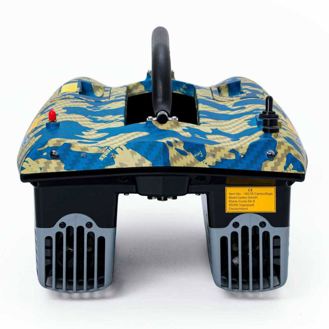 BearCreeks iPilot18 GPS Autopilot Futterboot: Kostengünstige Präzision beim Karpfenangeln mit Sonaroptionen