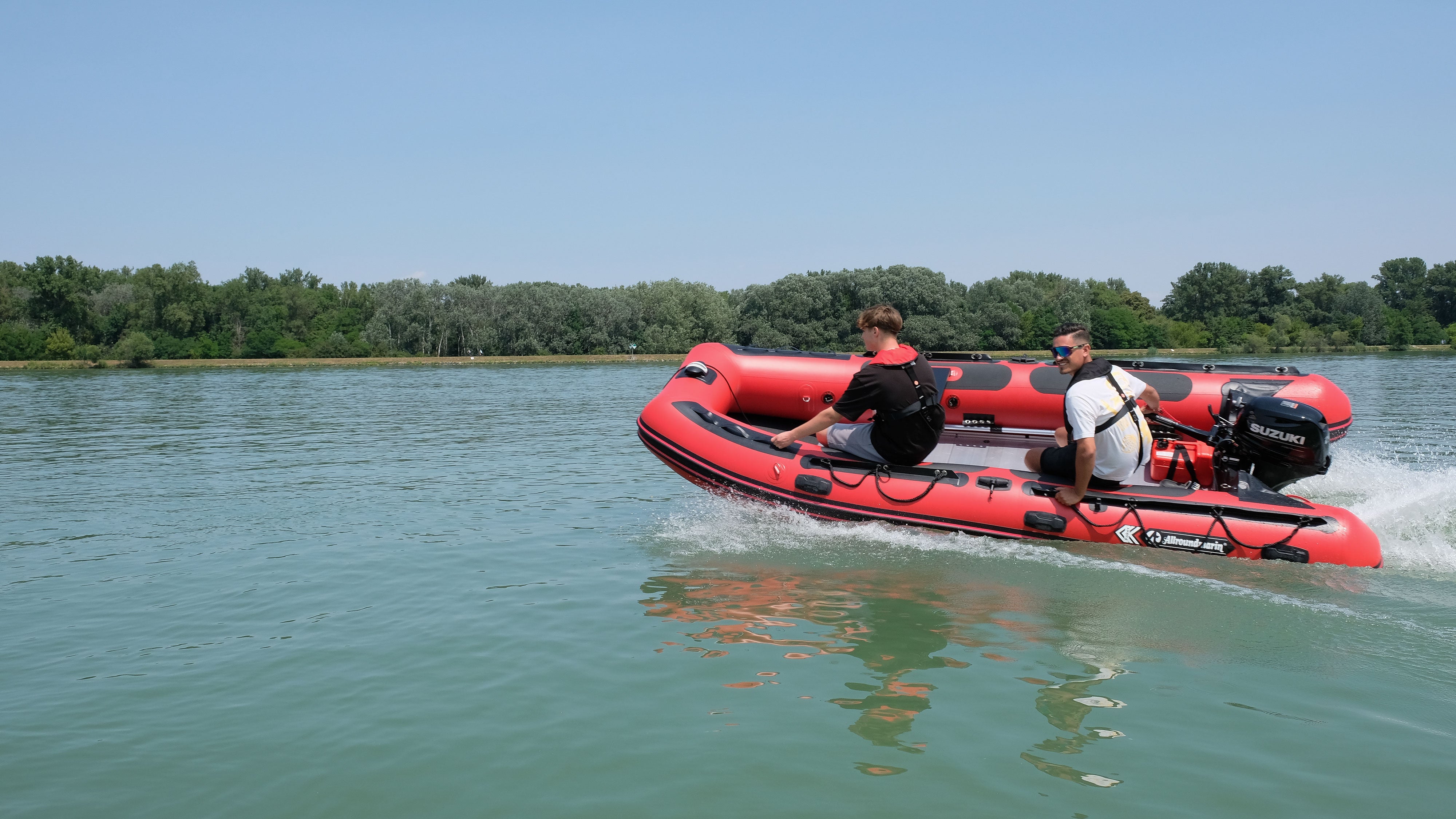 Allroundmarin Poker 460 Heavy Duty - rot 38cm - Outdoor Monkey