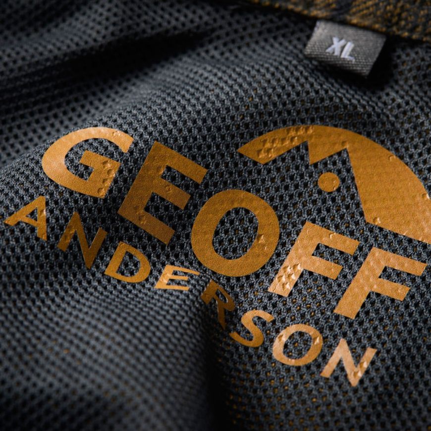 GEOFF ANDERSON Ezmar Hemd All Year - sun/grey