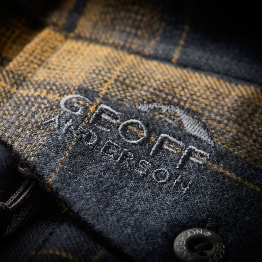 GEOFF ANDERSON Ezmar Hemd All Year - sun/grey