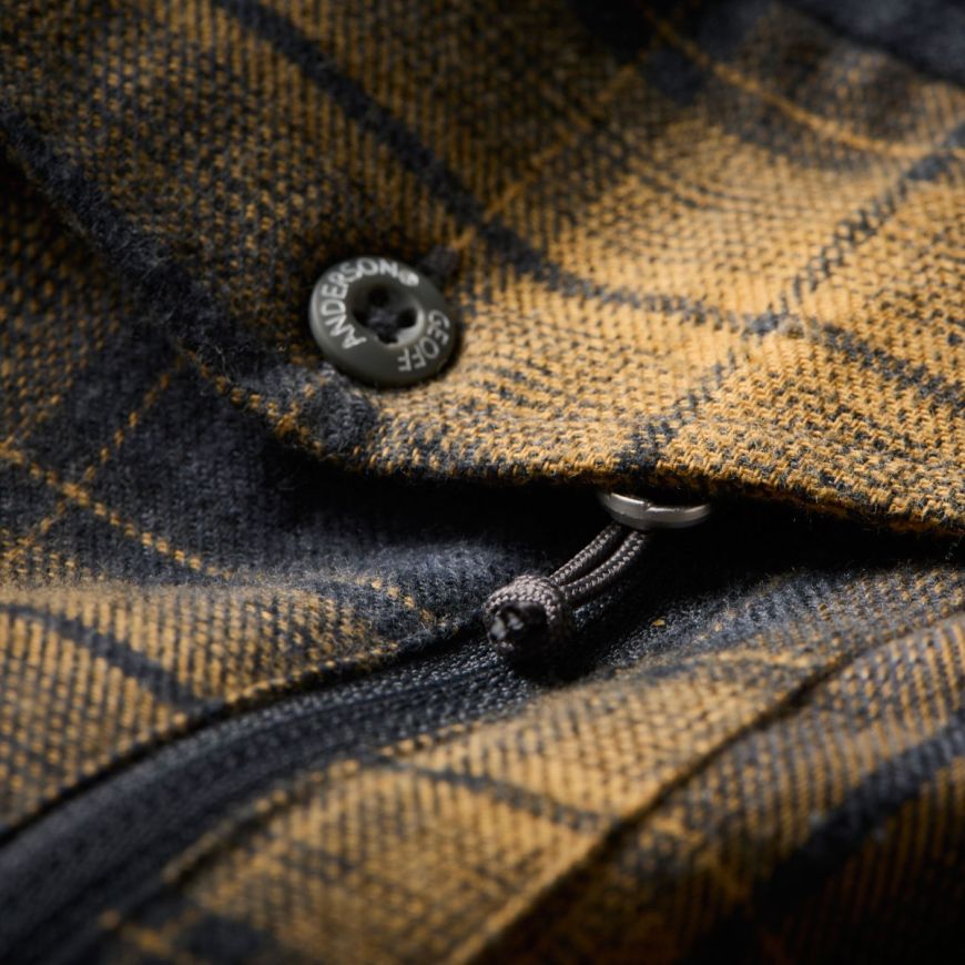 GEOFF ANDERSON Ezmar Hemd All Year - sun/grey