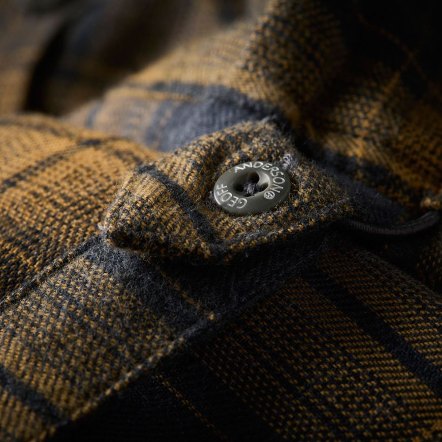 GEOFF ANDERSON Ezmar Hemd All Year - sun/grey