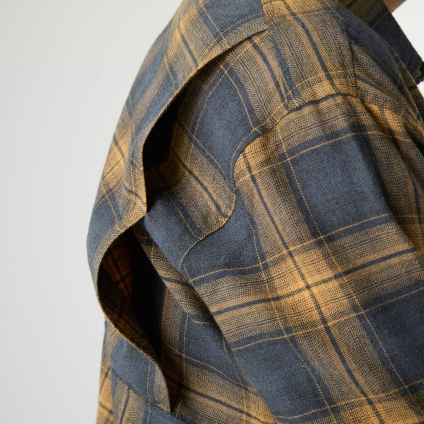 GEOFF ANDERSON Ezmar Hemd All Year - sun/grey