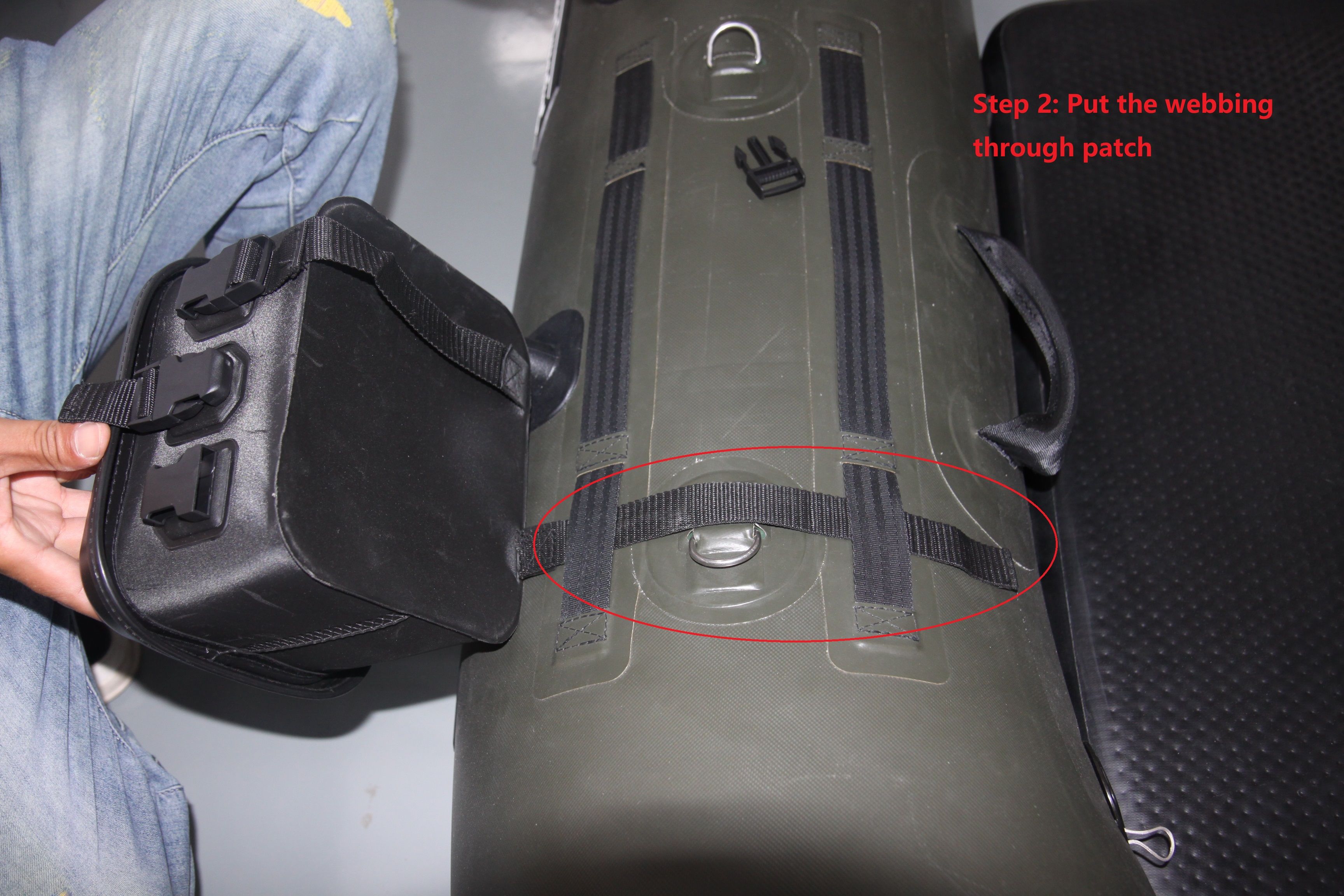 Allroundmarin Set-3 Taschen für Belly Boot 170 - Outdoor Monkey