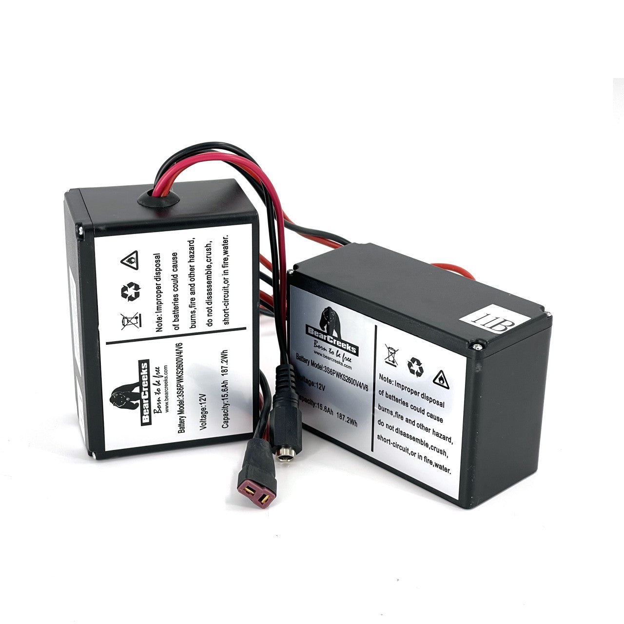 BearCreeks Lithium-Batterien für Navimate & Carpmate Köderboot