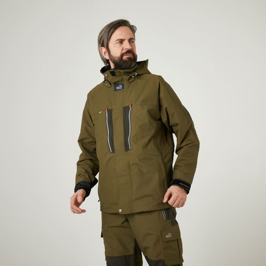 GEOFF ANDERSON Dozer 6 Jacke - moosgrün