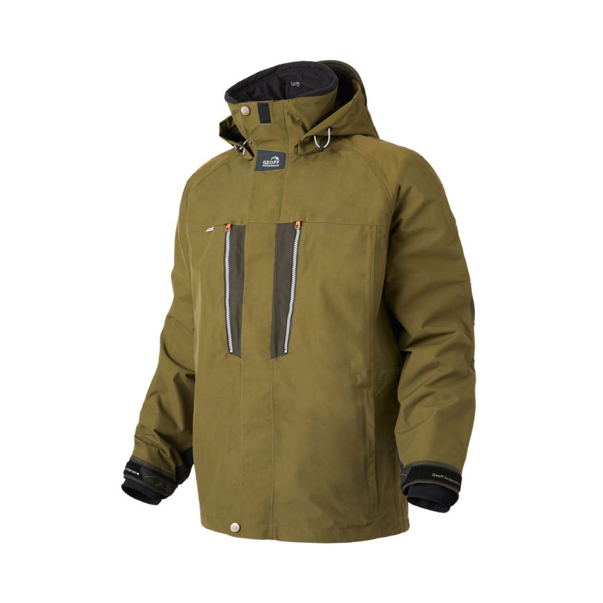 GEOFF ANDERSON Dozer 6 Jacke - moosgrün