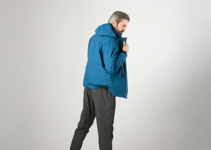 GEOFF ANDERSON Dozer light Jacke - blau