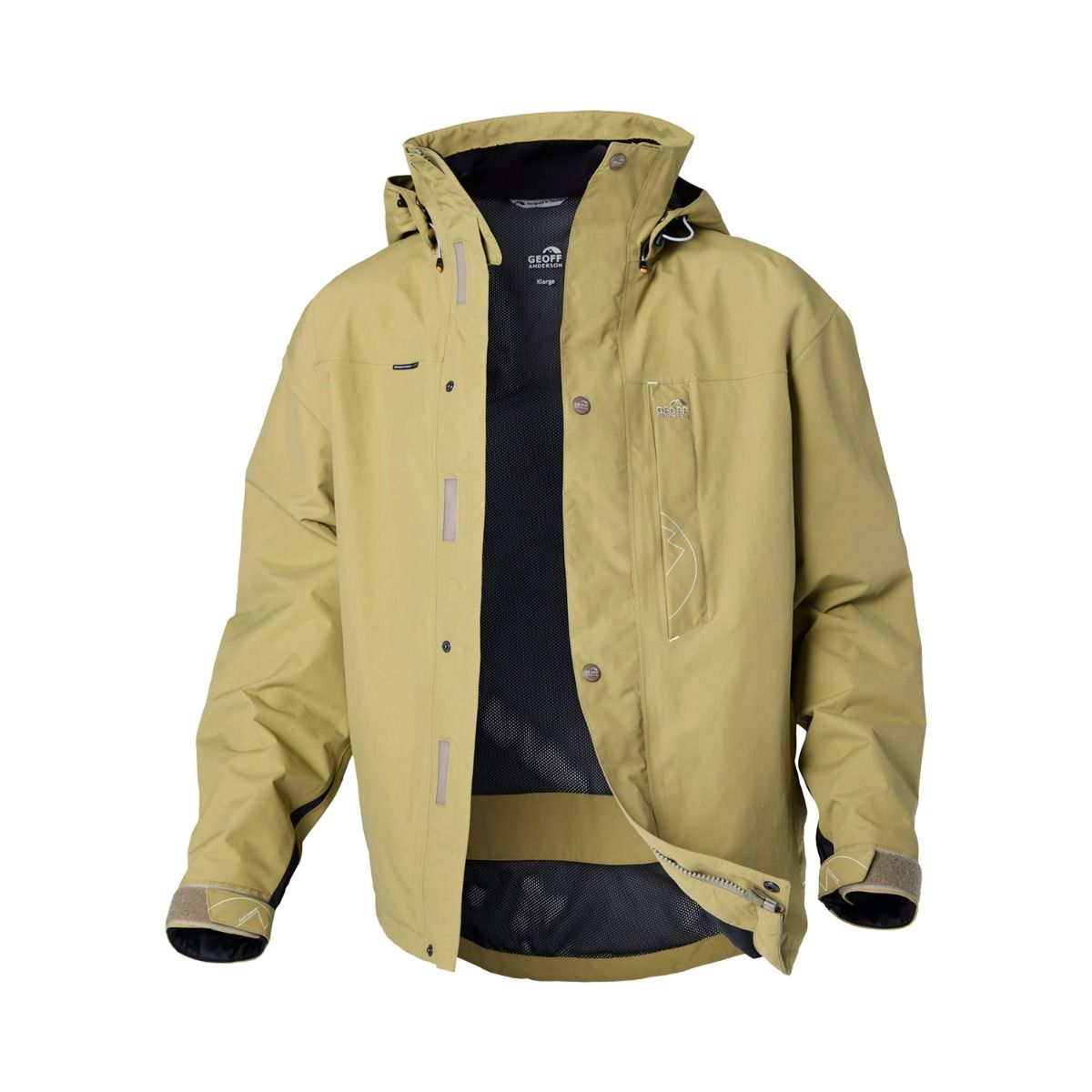 GEOFF ANDERSON Dozer Jacke Basis hellgrün (senfgelb) - Outdoor Monkey