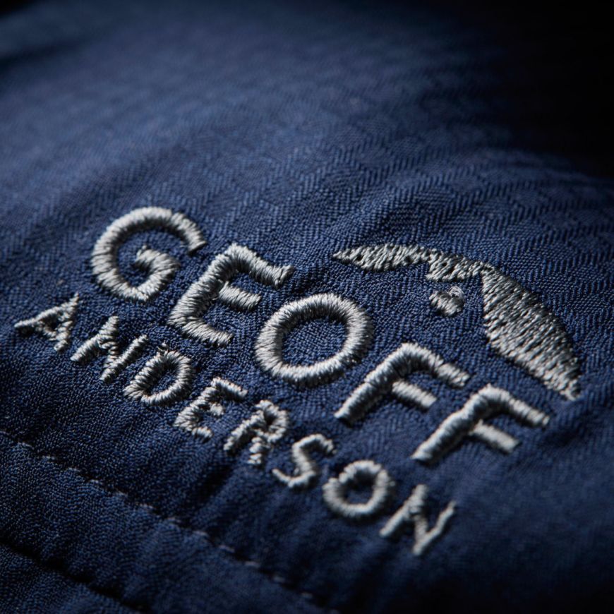 GEOFF ANDERSON Ezmar Hemd Light Weight kurzarm - blau