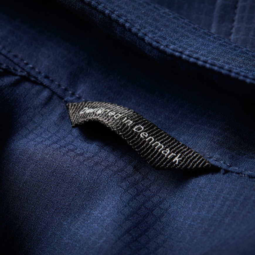 GEOFF ANDERSON Ezmar Hemd Light Weight kurzarm - blau