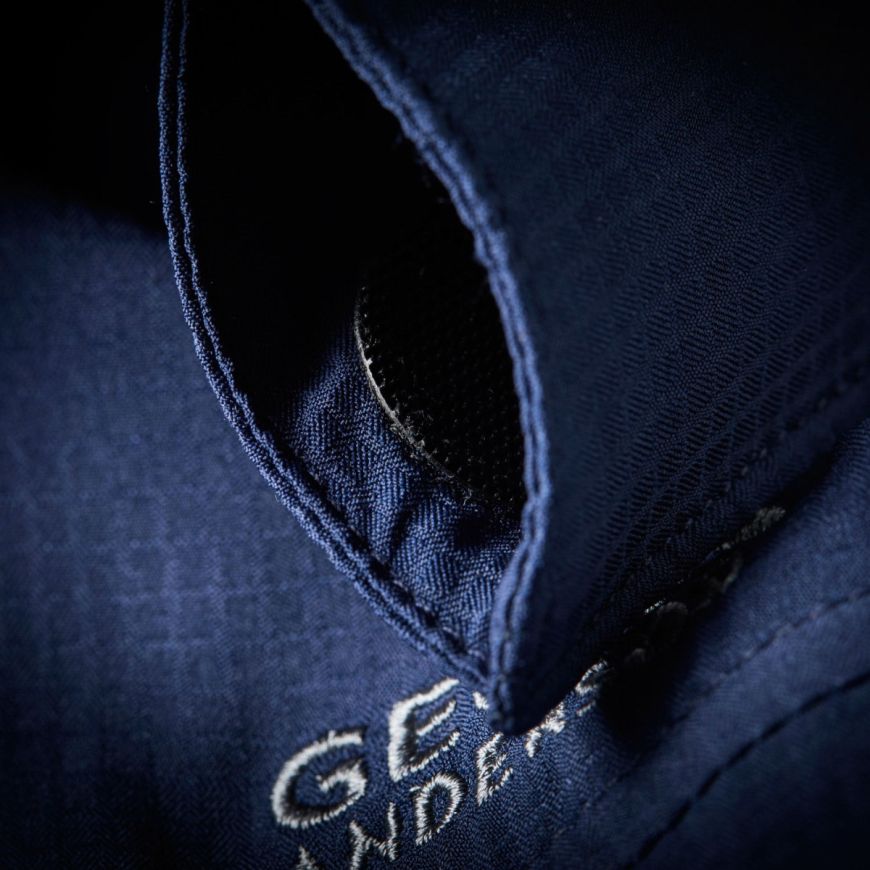 GEOFF ANDERSON Ezmar Hemd Light Weight kurzarm - blau