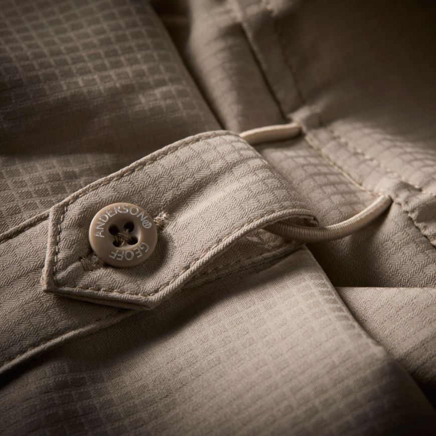 GEOFF ANDERSON Ezmar Hemd Light Weight langarm - khaki