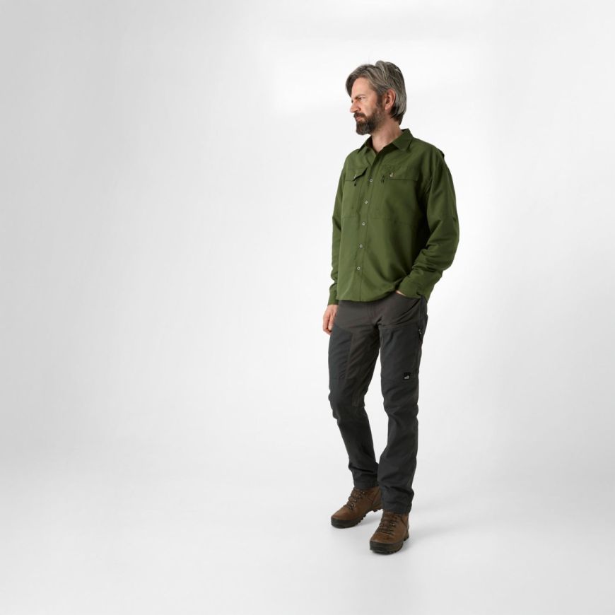 GEOFF ANDERSON Ezmar Hemd Midweight soft - grün