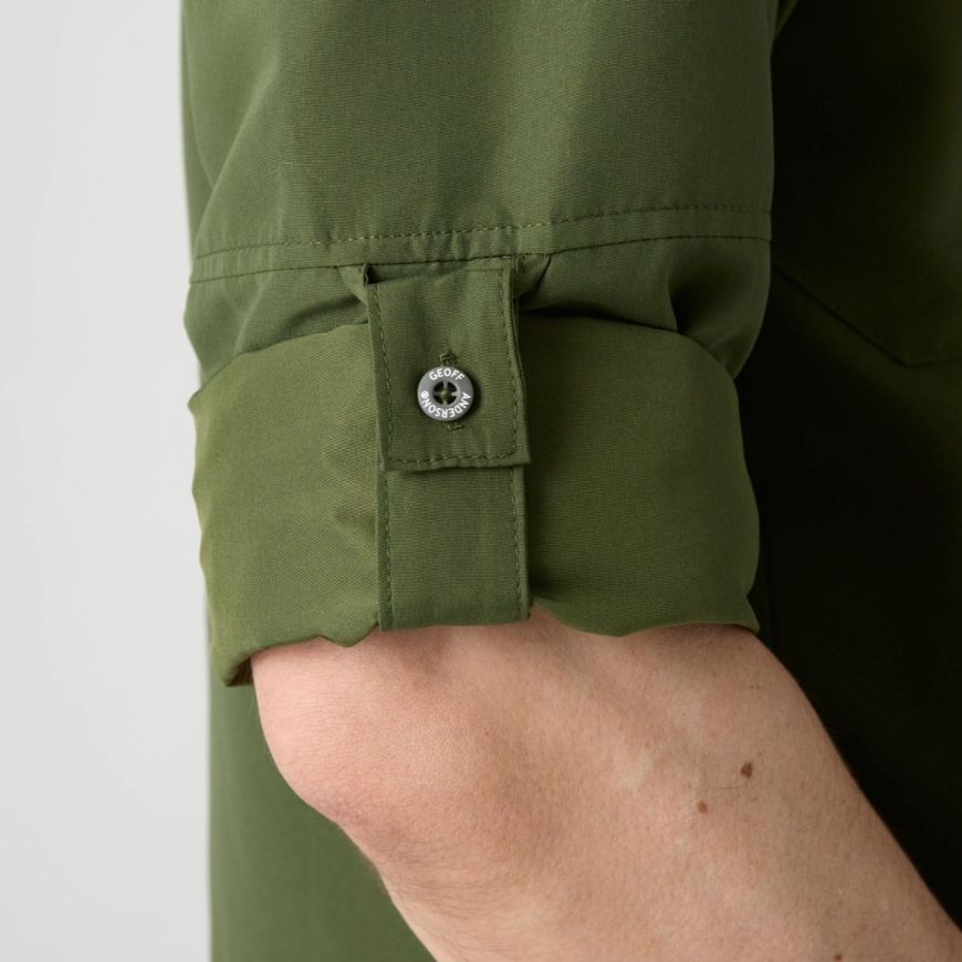 GEOFF ANDERSON Ezmar Hemd Midweight soft - grün