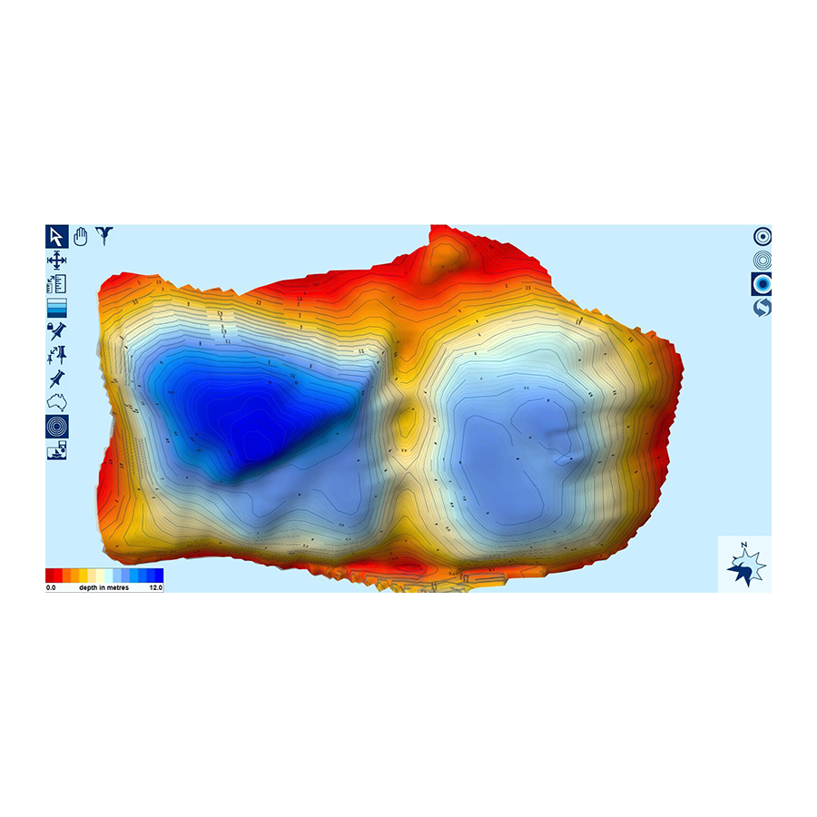 Carp Royal Toslon Fishfinder TF750 Duo 3D GPS / Autopilot / Mapping / Fishfinder