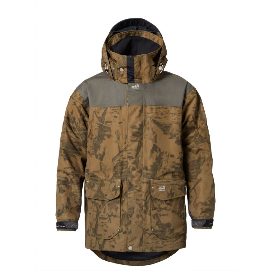 GEOFF ANDERSON Dozer Jacke Rough - leaf