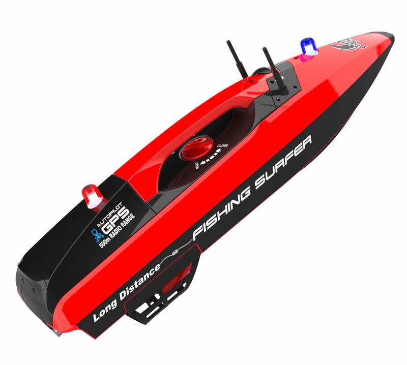 Futterboot Fishing Surfer rot RTR mit GPS V2 - Ansicht 6
