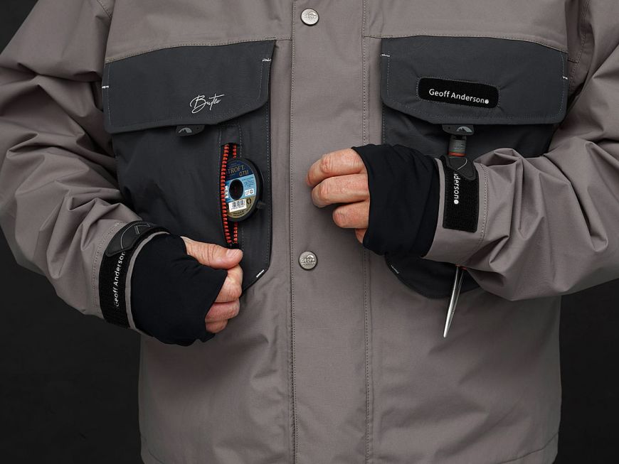 GEOFF ANDERSON Buteo Watjacke - grau