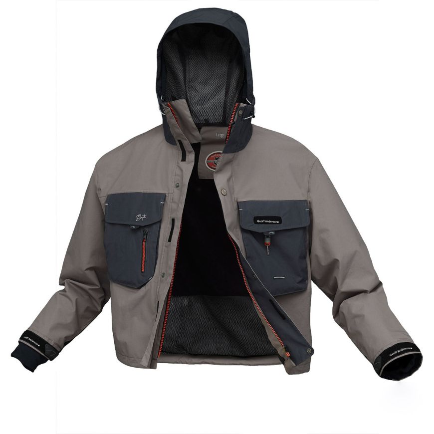 GEOFF ANDERSON Buteo Watjacke - grau