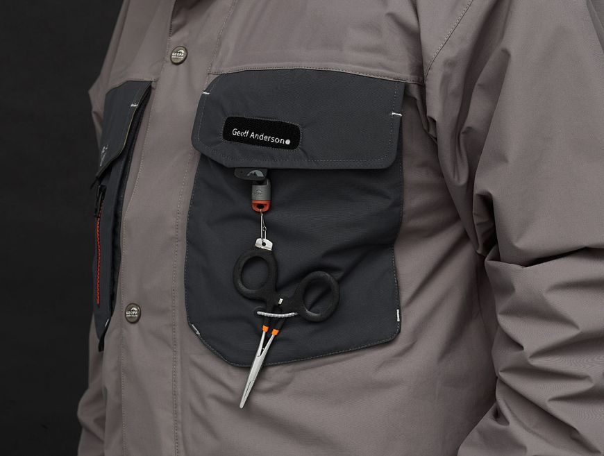 GEOFF ANDERSON Buteo Watjacke - grau