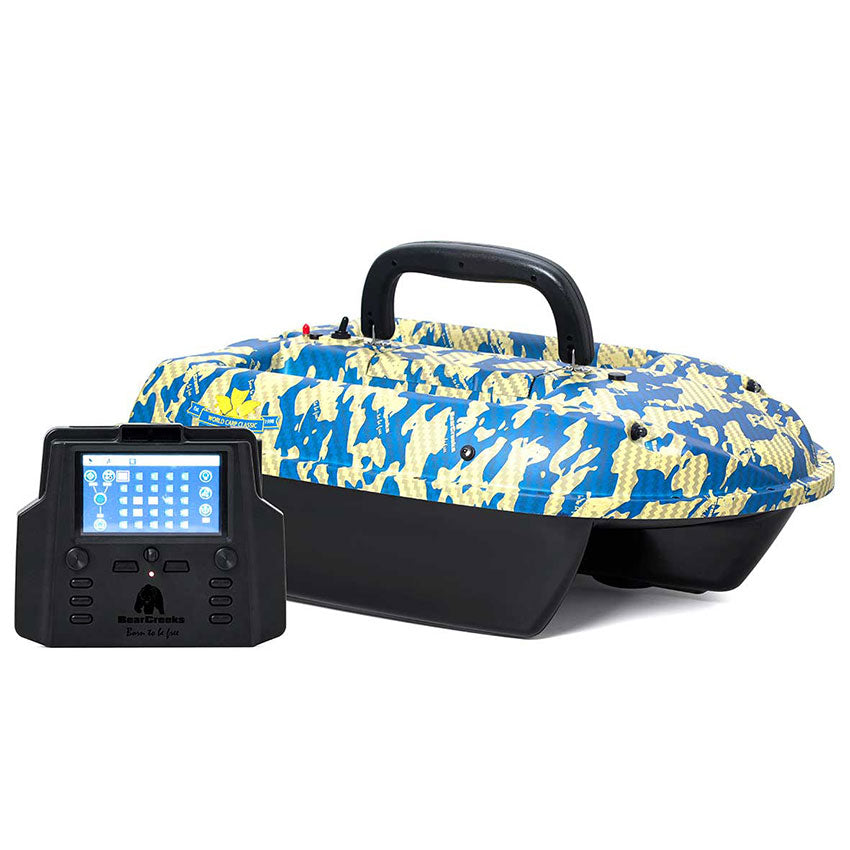 BearCreeks iPilot50 GPS Autopilot Futterboot: Die Ultimative Karpfenangel-Plattform mit Fortschrittlichen Sonaroptionen