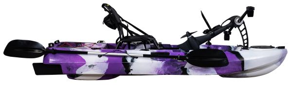 Nordmann® Lady Line Dingi 250 - 8.2 Angelkajak Sit on Top inkl. Zahnstangen-Pedalantrieb - Outdoor Monkey