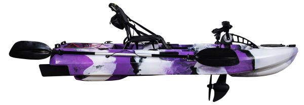 Nordmann® Lady Line Dingi 250 - 8.2 Angelkajak Sit on Top inkl. Zahnstangen-Pedalantrieb - Outdoor Monkey