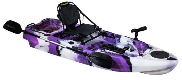 Nordmann® Lady Line Dingi 250 - 8.2 Angelkajak Sit on Top inkl. Zahnstangen-Pedalantrieb - Outdoor Monkey