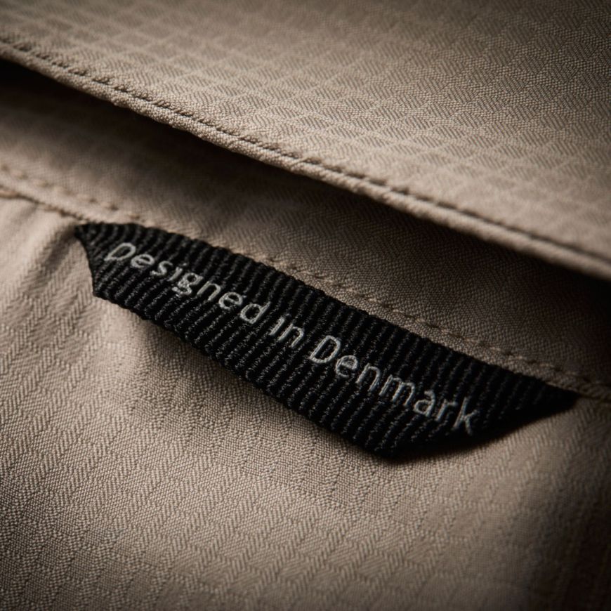 GEOFF ANDERSON Ezmar Hemd Light Weight langarm - khaki