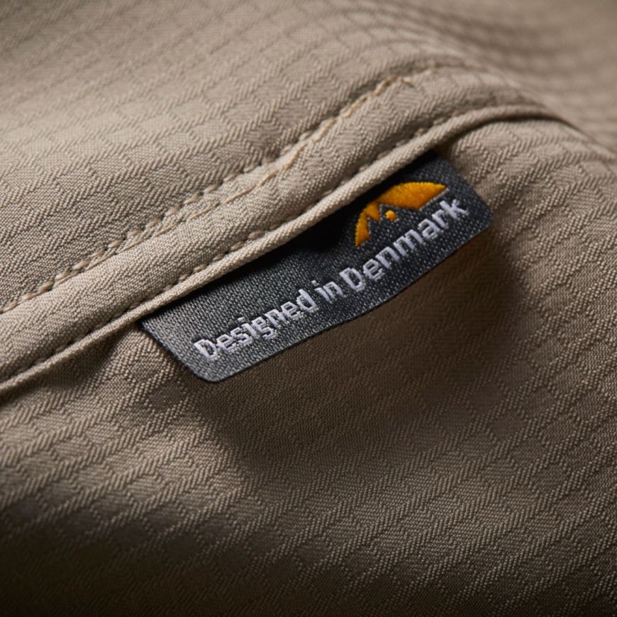 GEOFF ANDERSON Ezmar Hemd Light Weight langarm - khaki