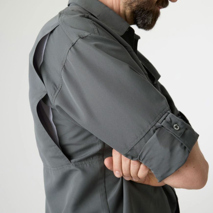 GEOFF ANDERSON Ezmar Hemd Midweight soft - grau