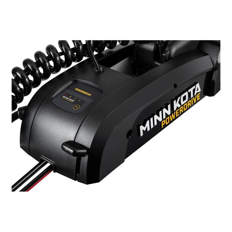 Minn Kota PowerDrive 45 MR 2024 12V mit Mikrofernbedienung und ohne Sonar - Outdoor Monkey