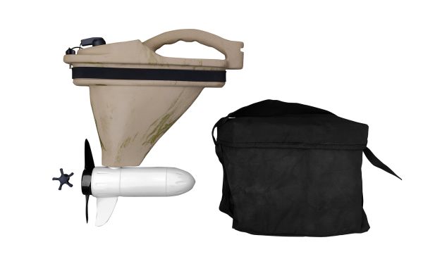 Nordmann® Tigrar 12.8 Angelkajak Sit on Top | inkl. Pedalantrieb und Elektromotor | Restposten - Camo/Military - Outdoor Monkey