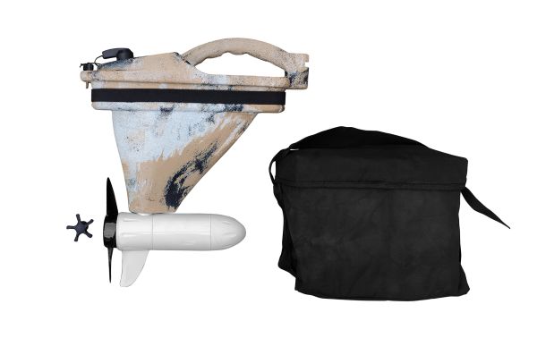 Nordmann® Tigrar 12.8 Angelkajak Sit on Top | inkl. Pedalantrieb und Elektromotor | Restposten - Camo/Petrol - Outdoor Monkey