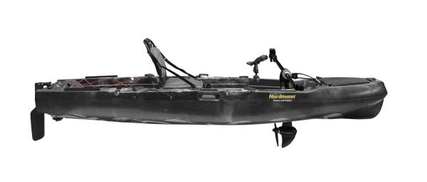 Nordmann® Hunter 10.5 Angelkajak Sit on Top inkl. Zahnstangen-Pedalantrieb - Camo/Black - Outdoor Monkey