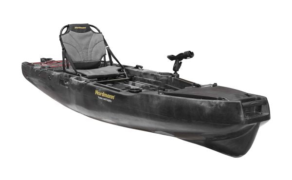 Nordmann® Hunter 10.5 Angelkajak Sit on Top inkl. Zahnstangen-Pedalantrieb - Camo/Black - Outdoor Monkey