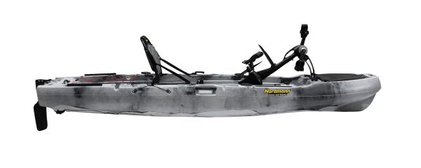 Nordmann® Hunter 10.5 Angelkajak Sit on Top inkl. Zahnstangen-Pedalantrieb - Camo/Navy - Outdoor Monkey